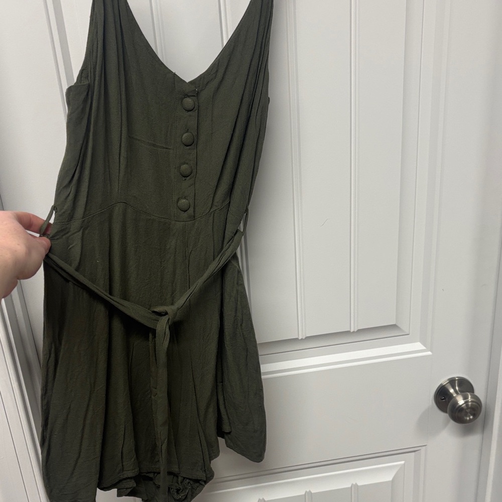 Lulu's Olive Green Romper